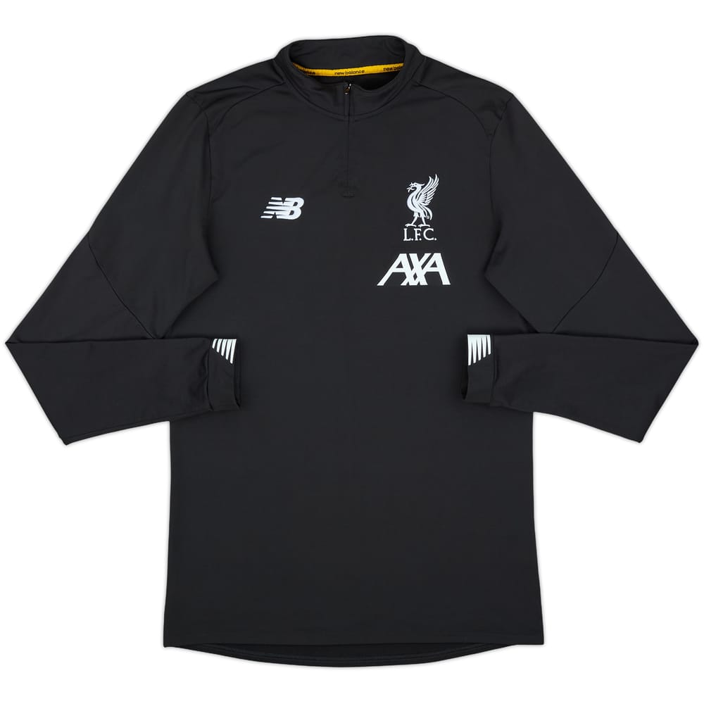 2019-20 Liverpool New Balance 1/4 Zip Training Top - 8/10 - (S)