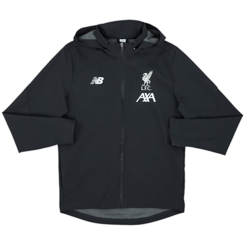 2018-19 Liverpool New Balance Hooded Track Jacket - 7/10 - (S)