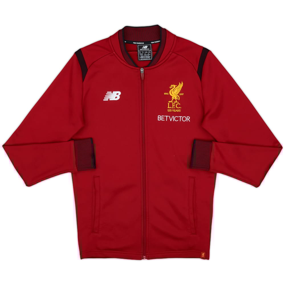 2017-18 Liverpool New Balance Track Jacket - 8/10 - (S)