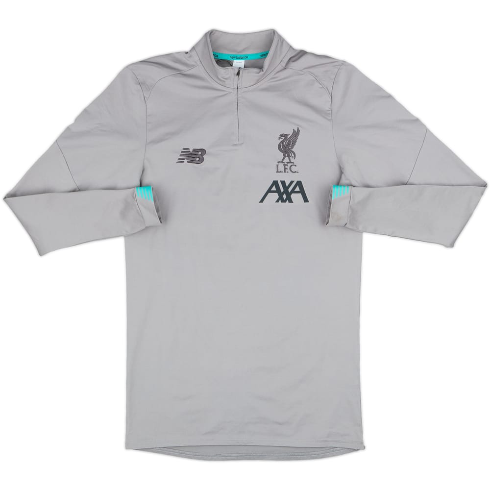 2019-20 Liverpool New Balance 1/4 Zip Drill Top - 10/10 - (S)