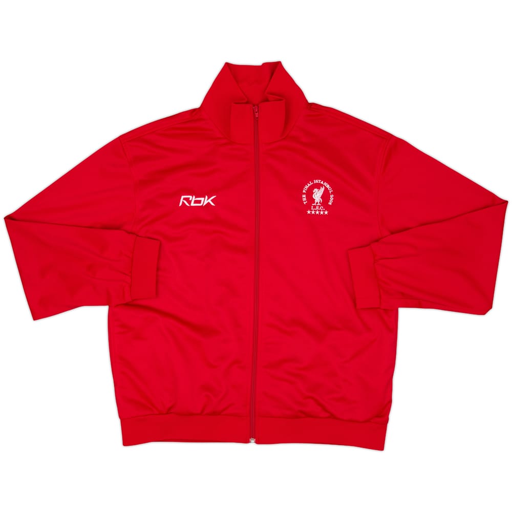 2005-06 Liverpool Reebok Track Jacket - 8/10 - (XL)