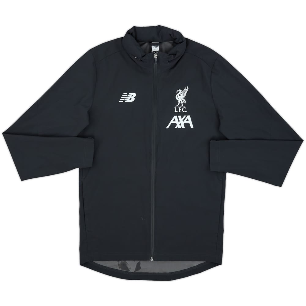2019-20 Liverpool New Balance Hooded Rain Jacket - 8/10 - (S)