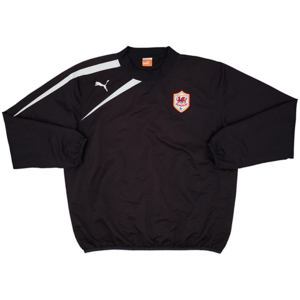 2013-14 Cardiff City Puma Sweat Top - 8/10 - (XL)