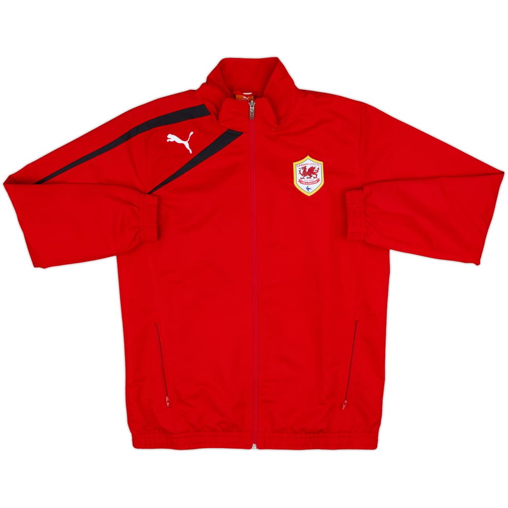 2013-14 Cardff City Puma Track Jacket - 10/10 - (S)