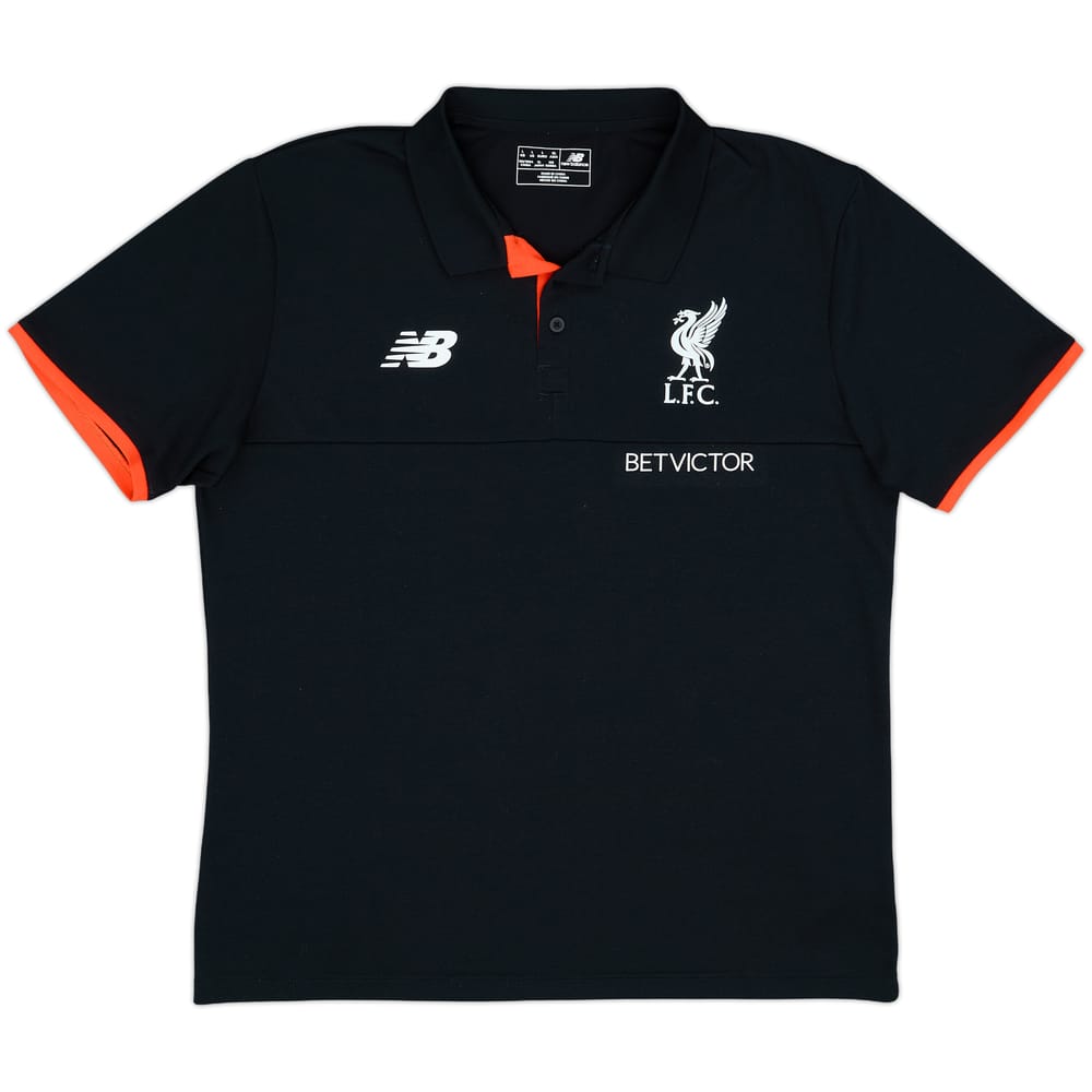 2016-17 Liverpool New Balance Polo Shirt - 9/10 - (L)