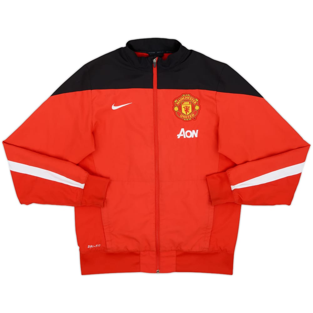 2013-14 Manchester United Nike Track Jacket - 8/10 - (S)