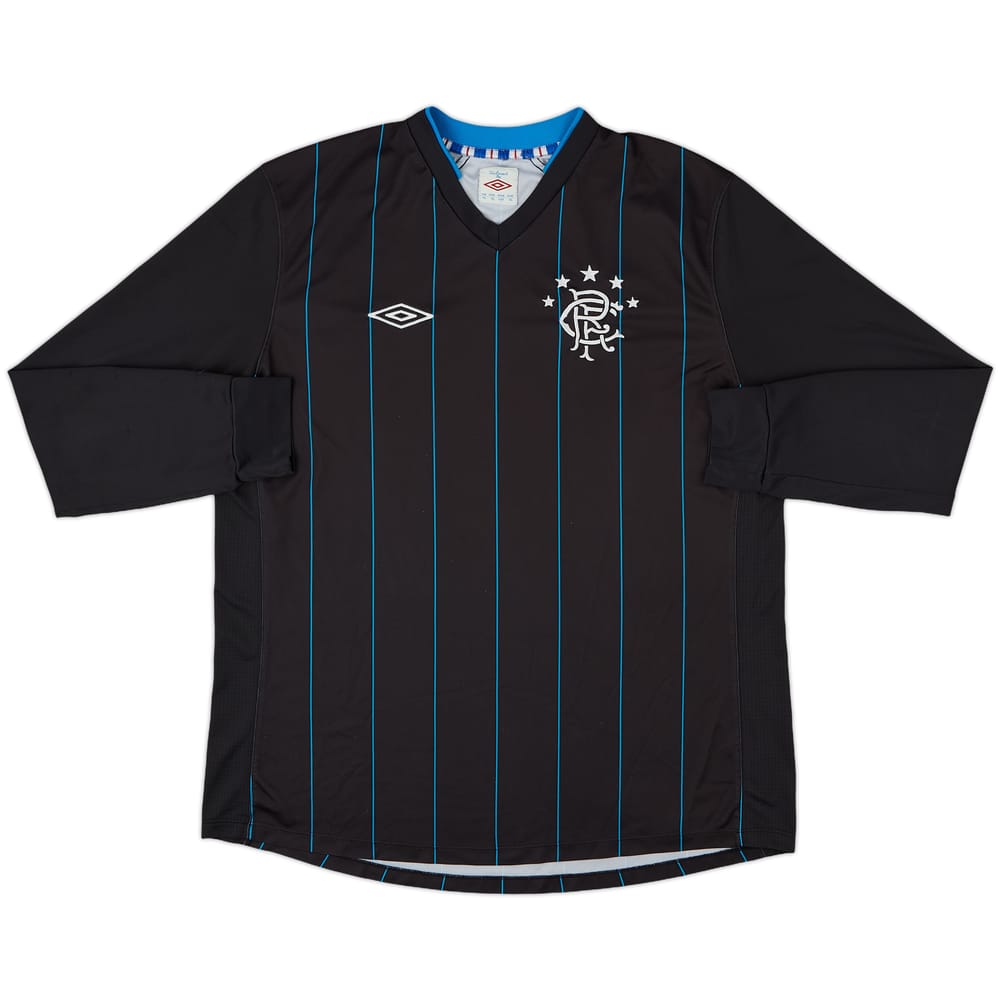 2012-13 Rangers Third L/S Shirt - 8/10 - (XL)