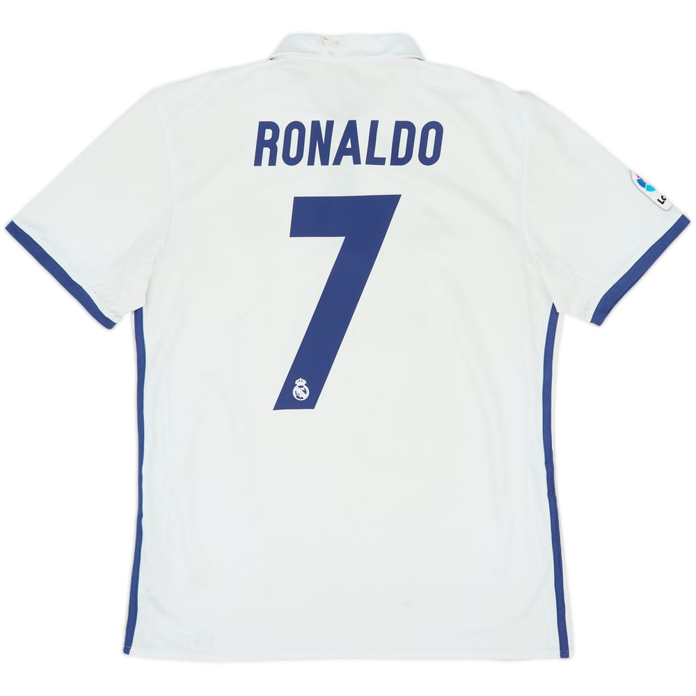 2016-17 Real Madrid Home Shirt Ronaldo #7 - 5/10 - (M)