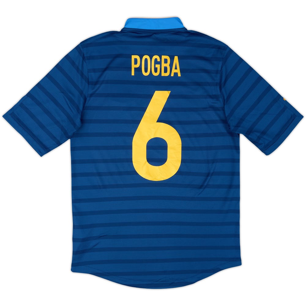 2012-13 France Home Shirt Pogba #6 - 8/10 - (S)
