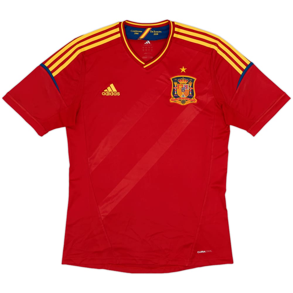 2011-12 Spain Home Shirt - 9/10 - (M)