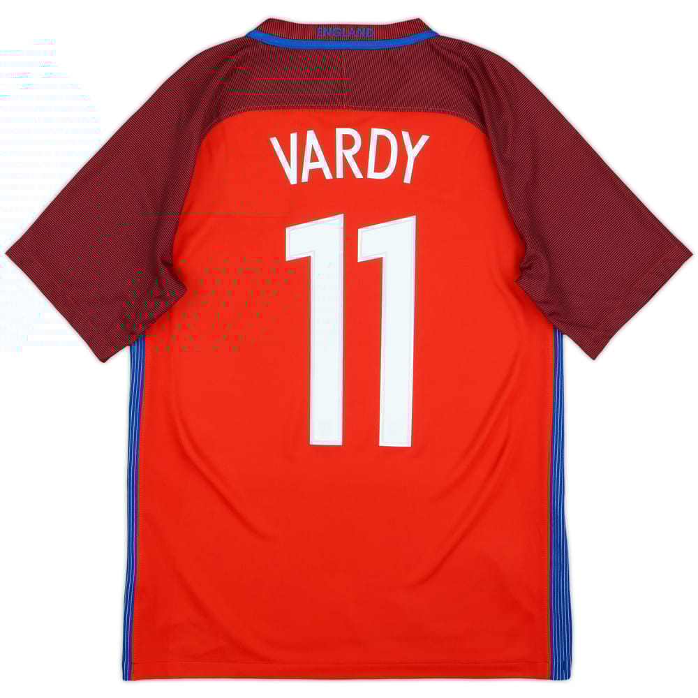 2016-17 England Away Shirt Vardy #11 - 8/10 - (S)