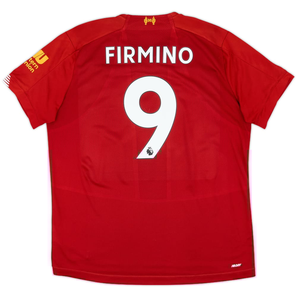 2019-20 Liverpool Home Shirt Firmino #9 - 8/10 - (XL)