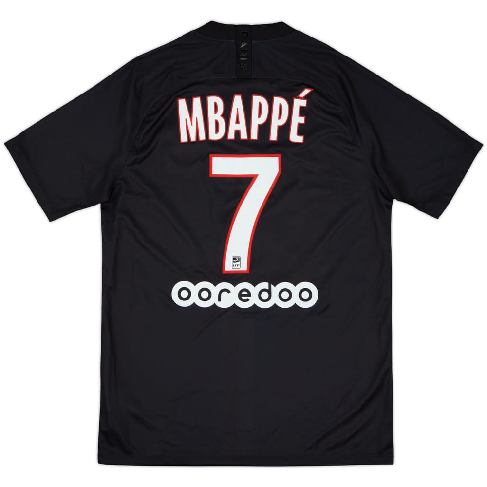 2019-20 Paris Saint-Germain Fourth Shirt Mbappe #7 - 8/10 - (M)