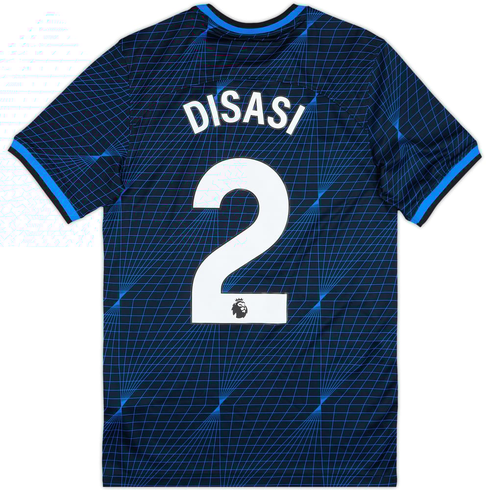 Camiseta de visitante del Chelsea 2023-24 Disasi #2 - 9/10 - (S)