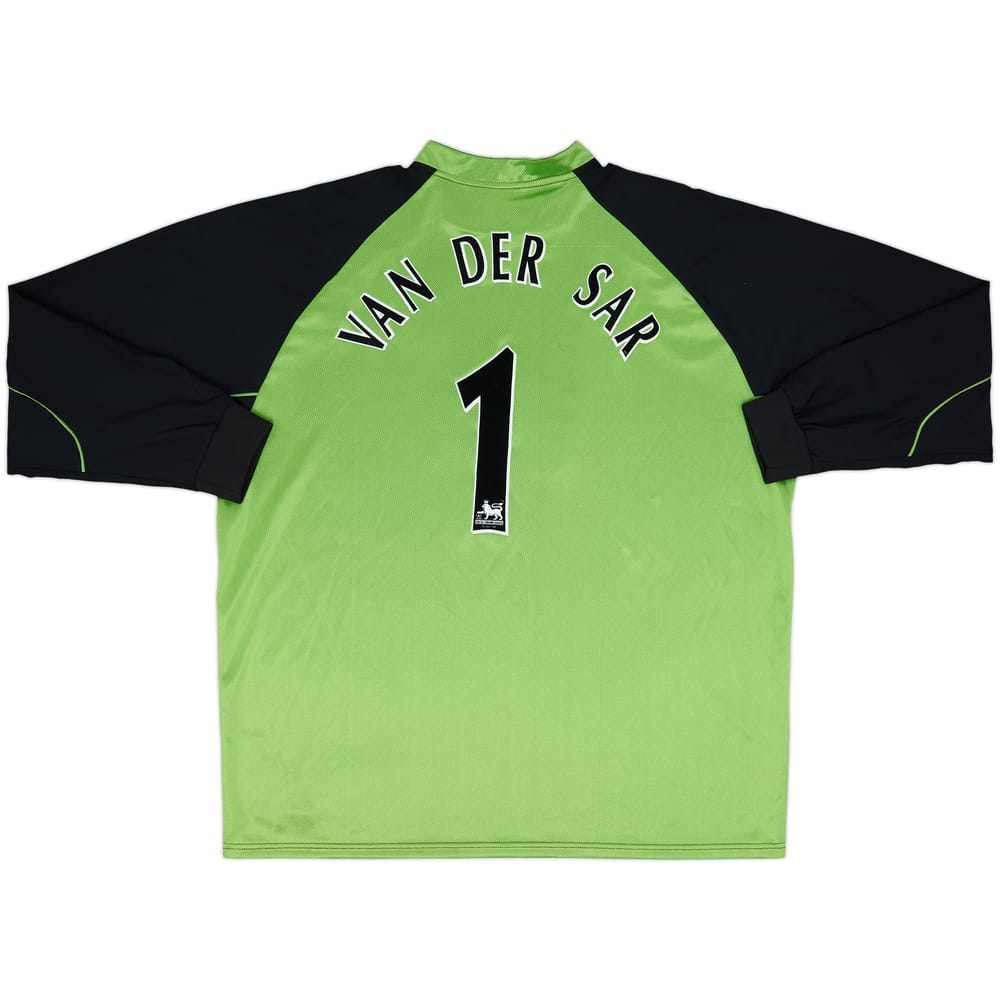 2003-05 Fulham GK Shirt Van Der Sar #1 - 8/10 - (XXL)