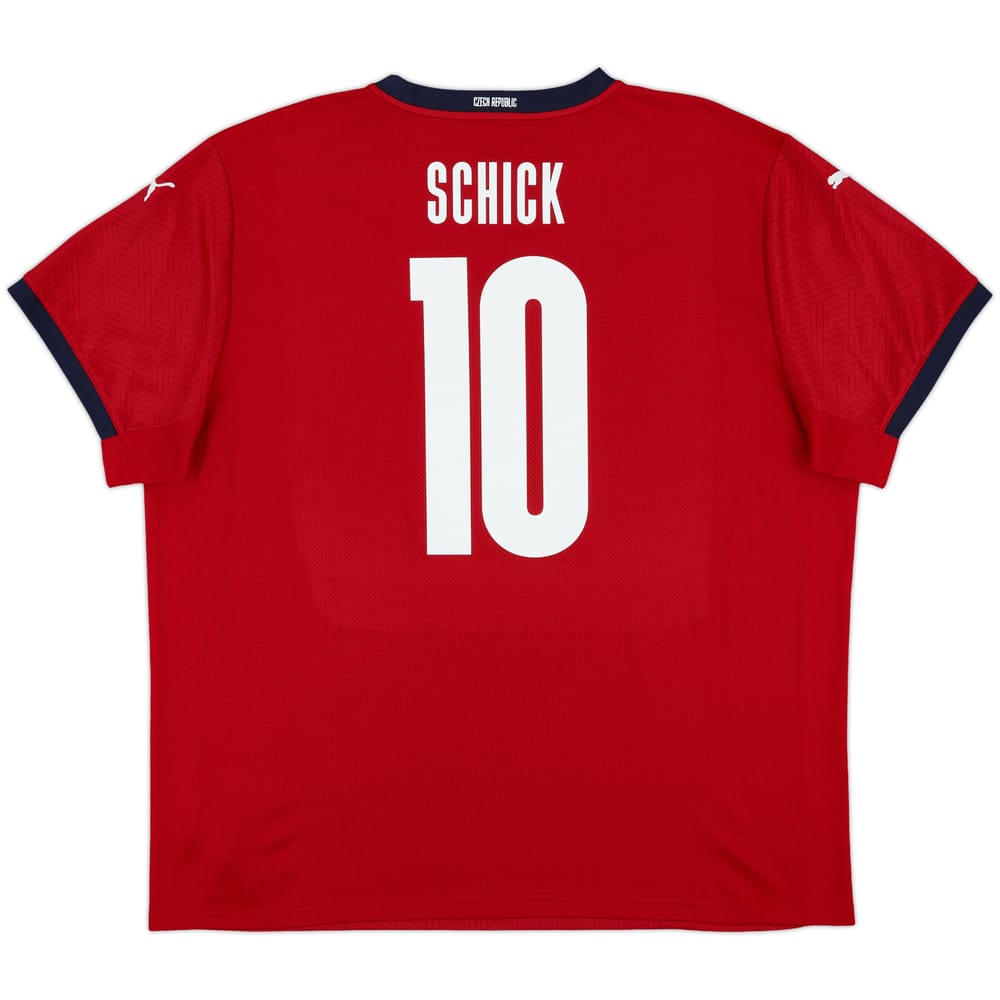 2020-22 Czech Republic Home Shirt Schick #10 - 10/10 - (3XL)