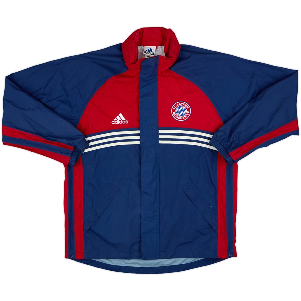 1998-00 Bayern Munich adidas Hooded Rain Jacket - 8/10 - (M/L)