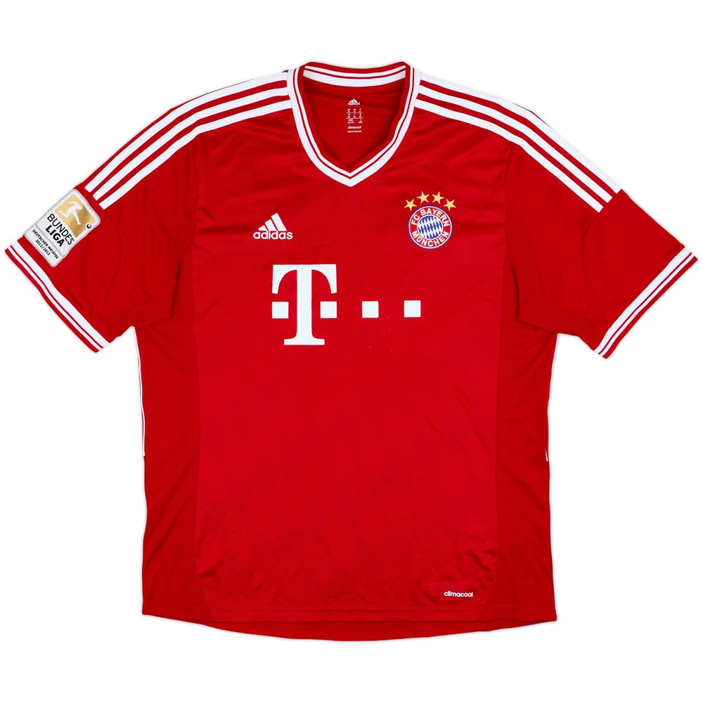 2013-14 Bayern Munich Home Shirt Ribery #7 - 4/10 - (XL)