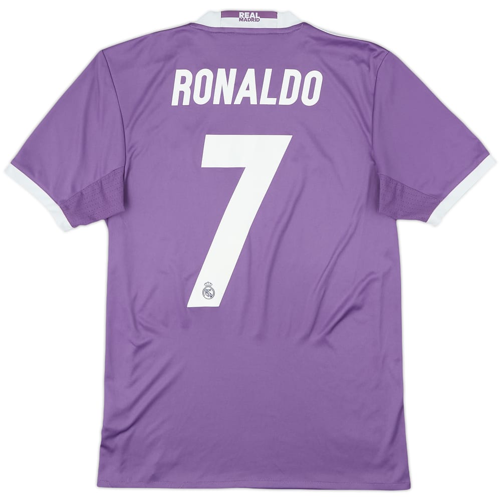 2016-17 Real Madrid Away Shirt Ronaldo #7 - 7/10 - (XS)