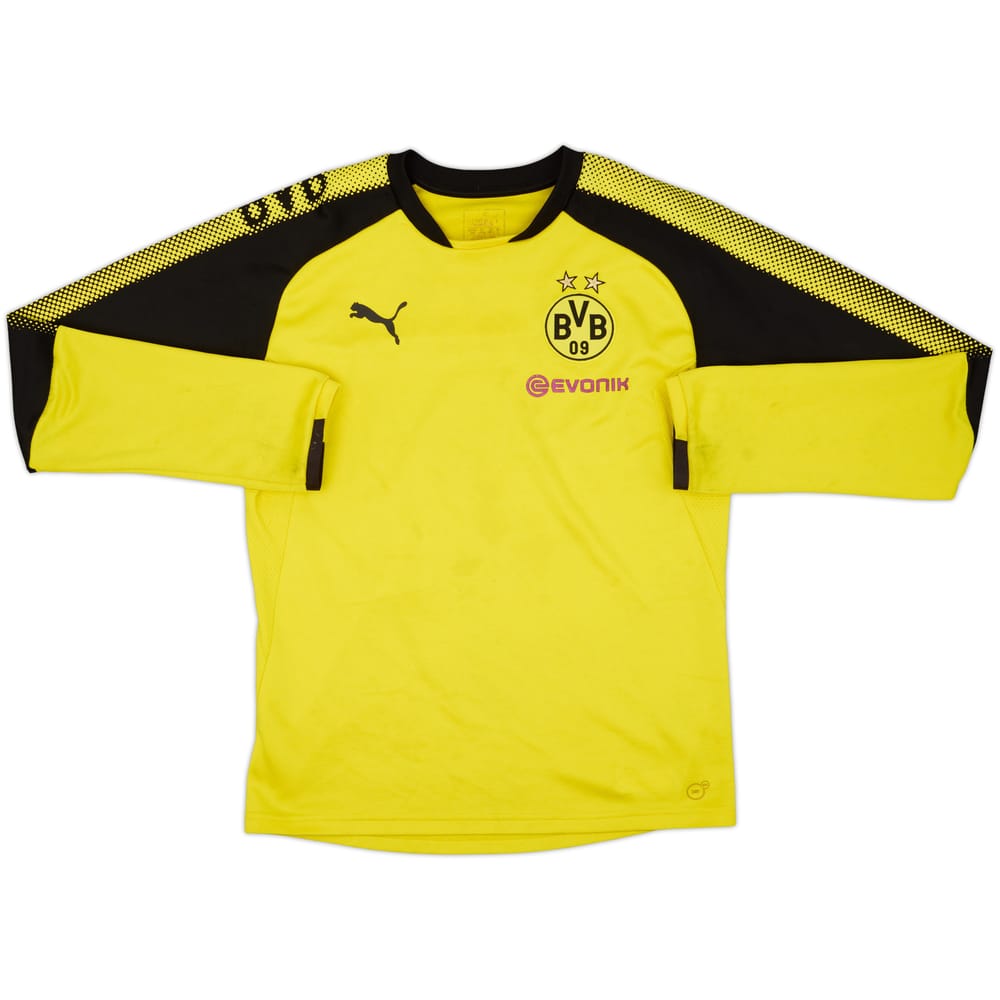 2017-18 Borussia Dortmund Puma Sweat Top - 4/10 - (S)