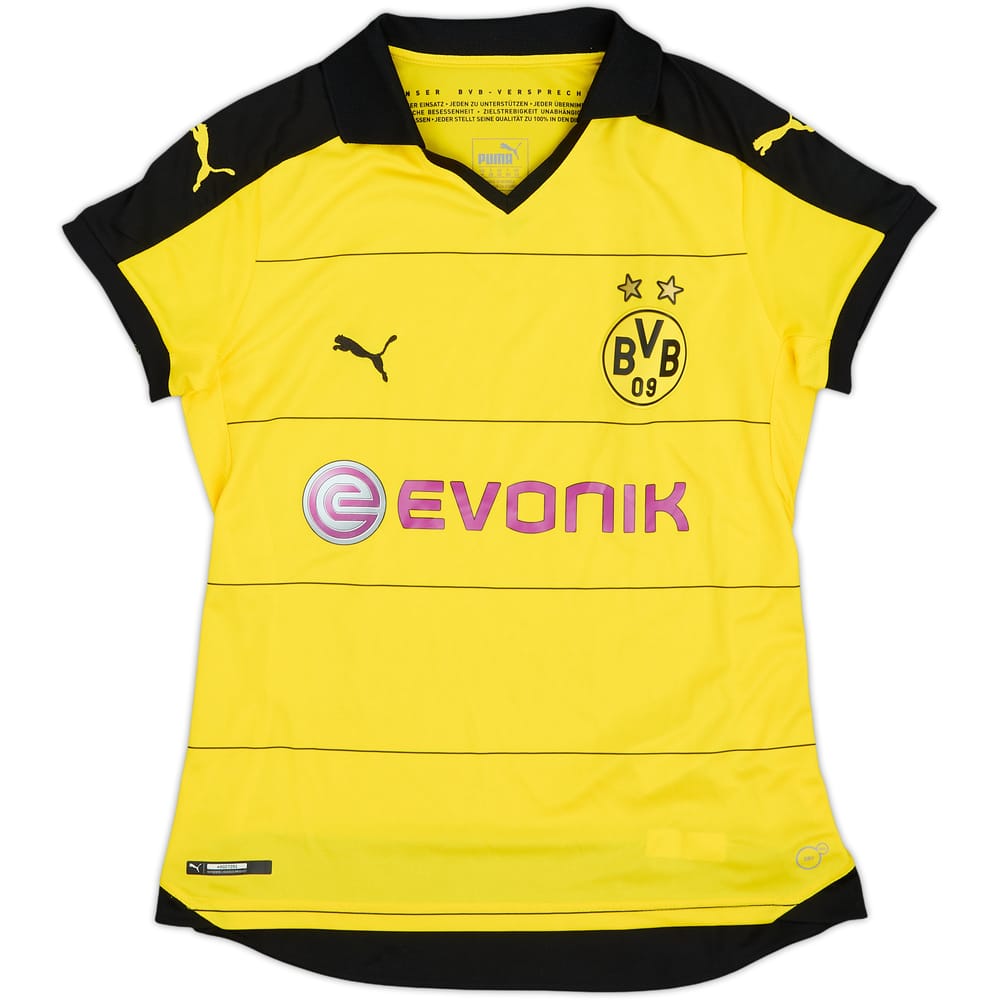 2015-16 Borussia Dortmund Home Shirt - 8/10 - (Women's M)