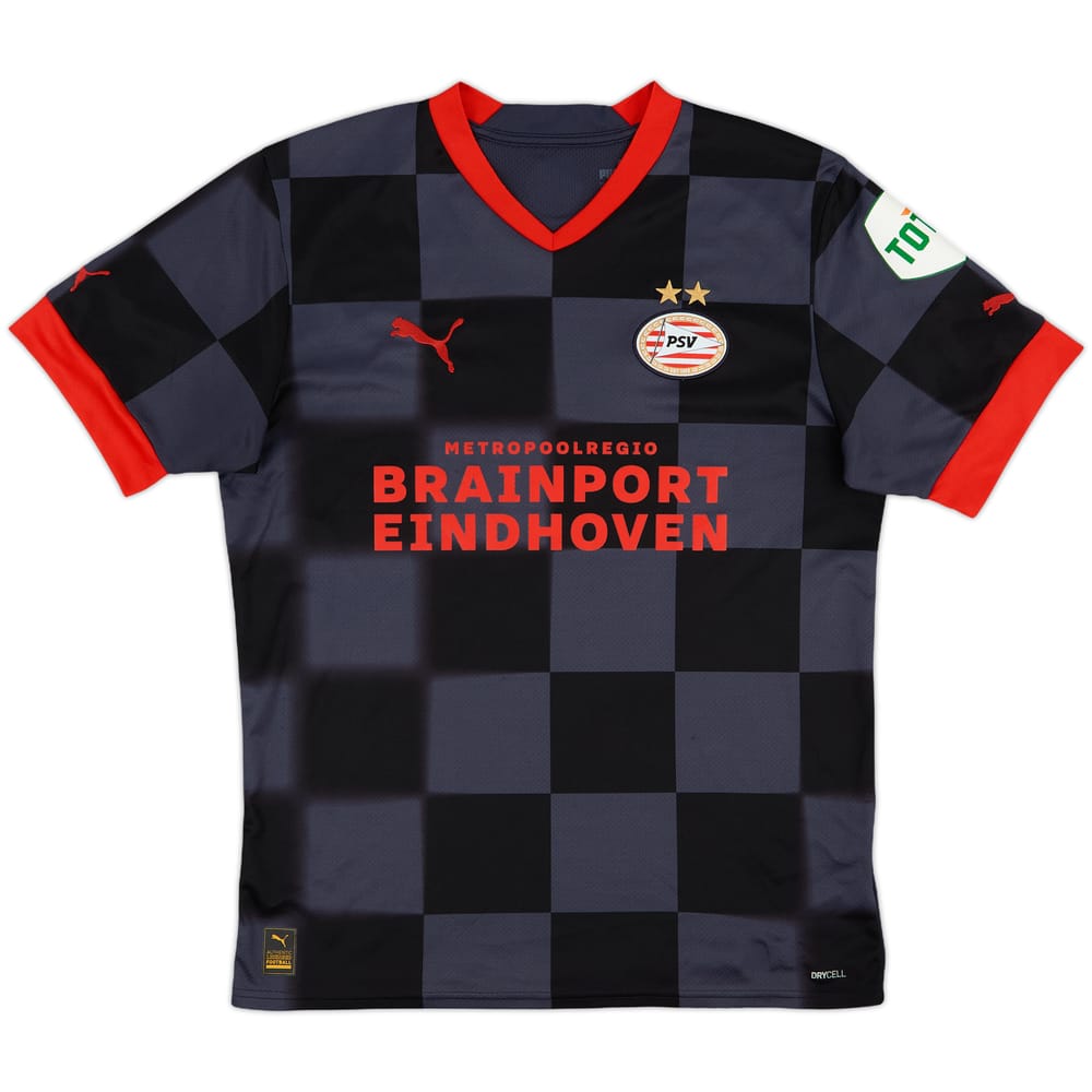 2021-22 PSV Away Shirt - 8/10 - (M)