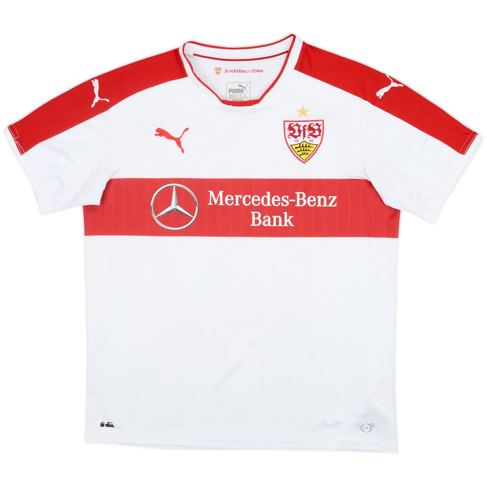 2016-17 Stuttgart Home Shirt - 7/10 - (XL.Boys)