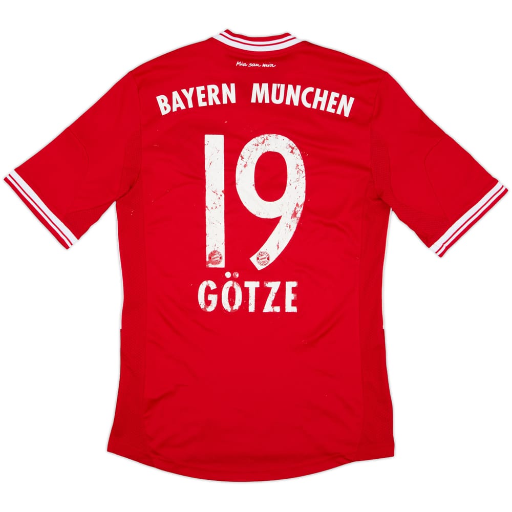 2013-14 Bayern Munich Home Shirt Gotze #19 - 4/10 - (S)