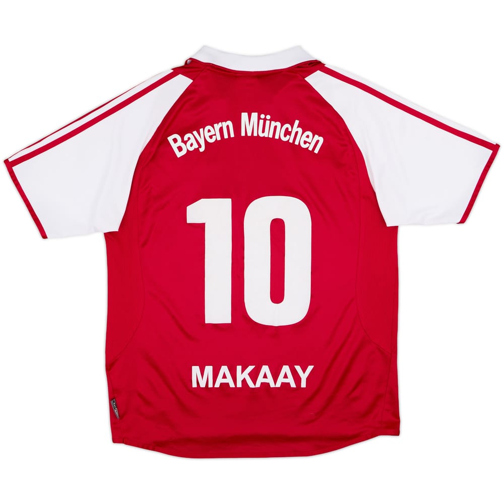 2003-04 Bayern Munich Home Shirt Makaay #10 - 7/10 - (XL.Boys)