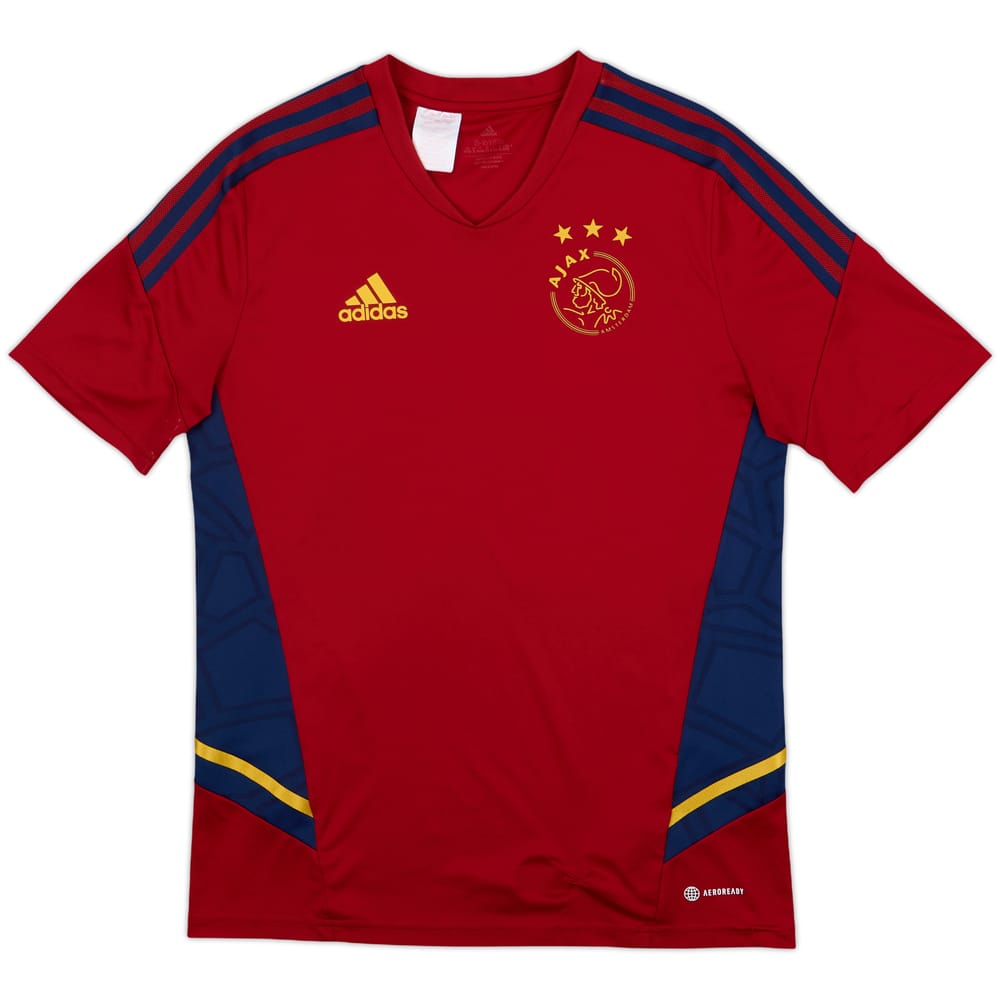 2022-23 Ajax adidas Training Shirt - 9/10 - (XL.Boys)
