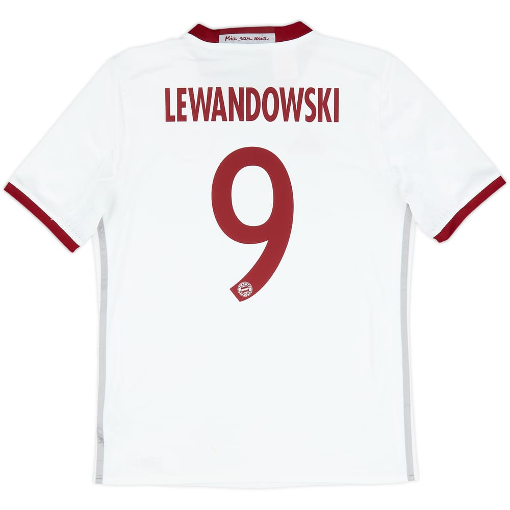 2016-17 Bayern Munich Third Shirt Lewandowski #9 - 8/10 - (XL.Boys)