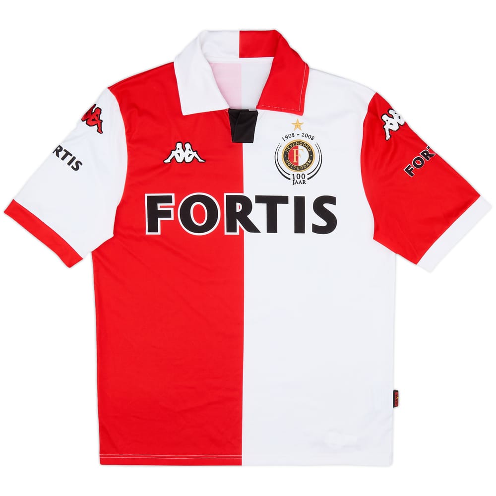 2008-09 Feyenoord Home Shirt - 8/10 - (L)
