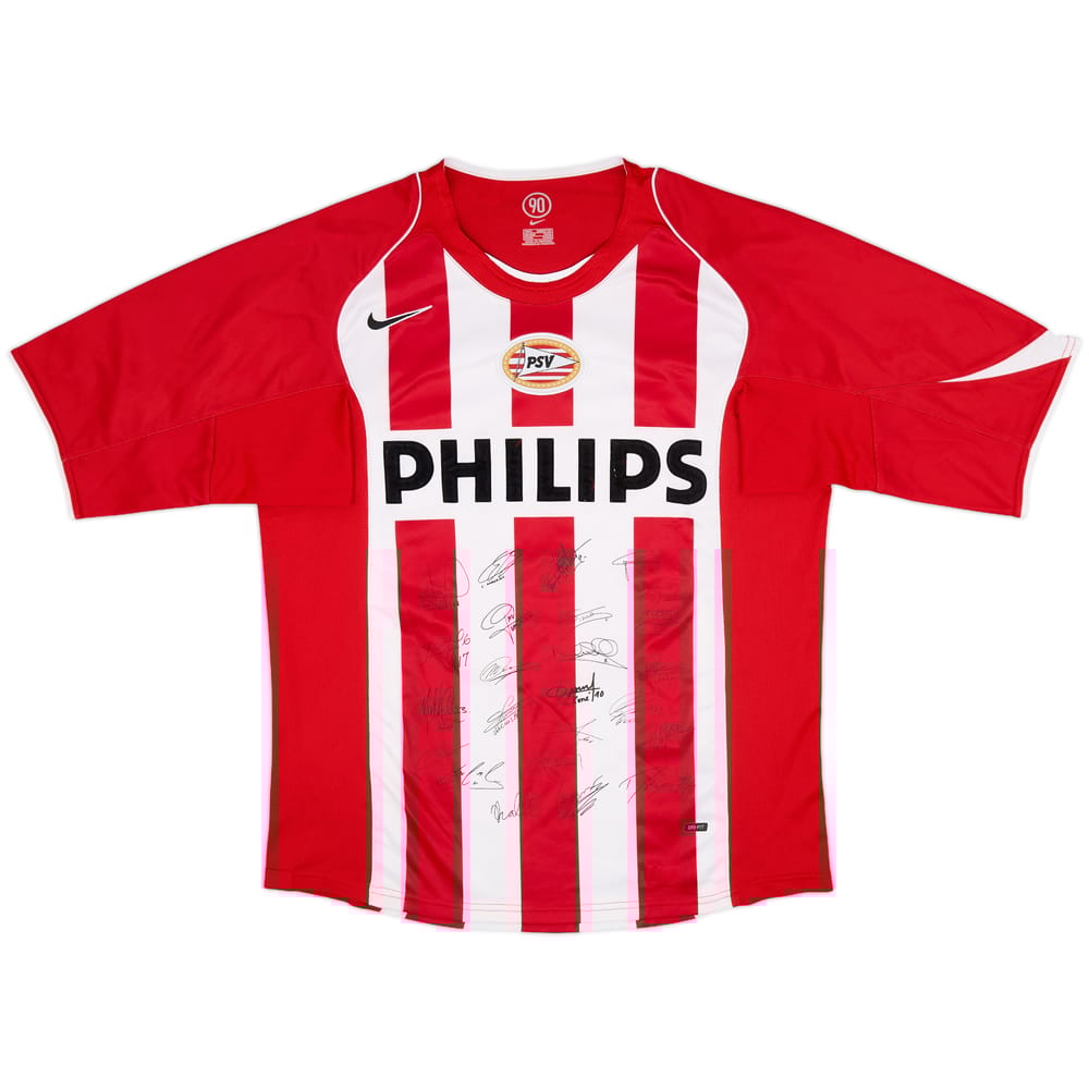 2004-06 PSV 'Signed' Home Shirt - 8/10 - (L)