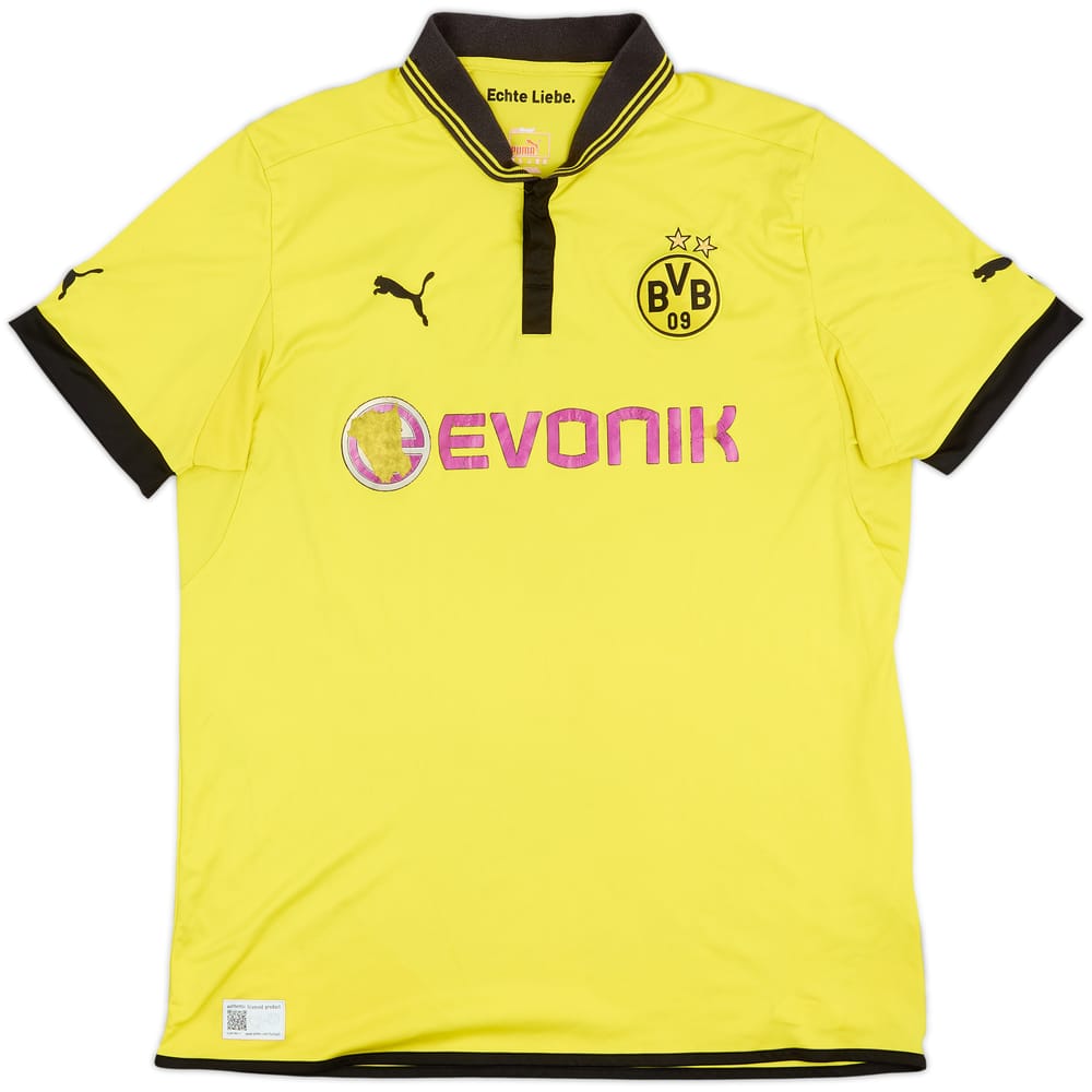 2012-13 Borussia Dortmund Home Shirt - 4/10 - (3XL)
