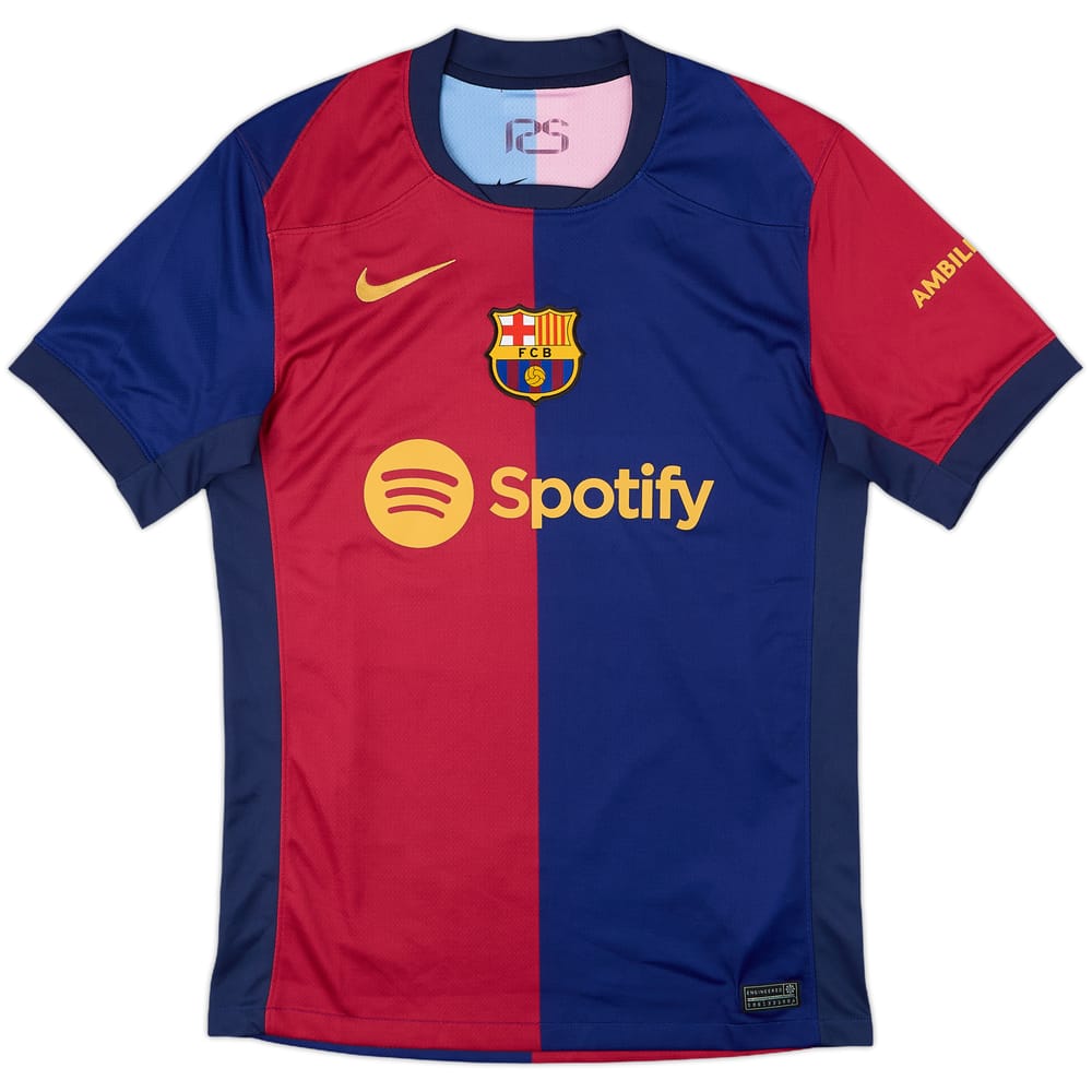 2024-25 Barcelona Home Shirt - 10/10 - (S)