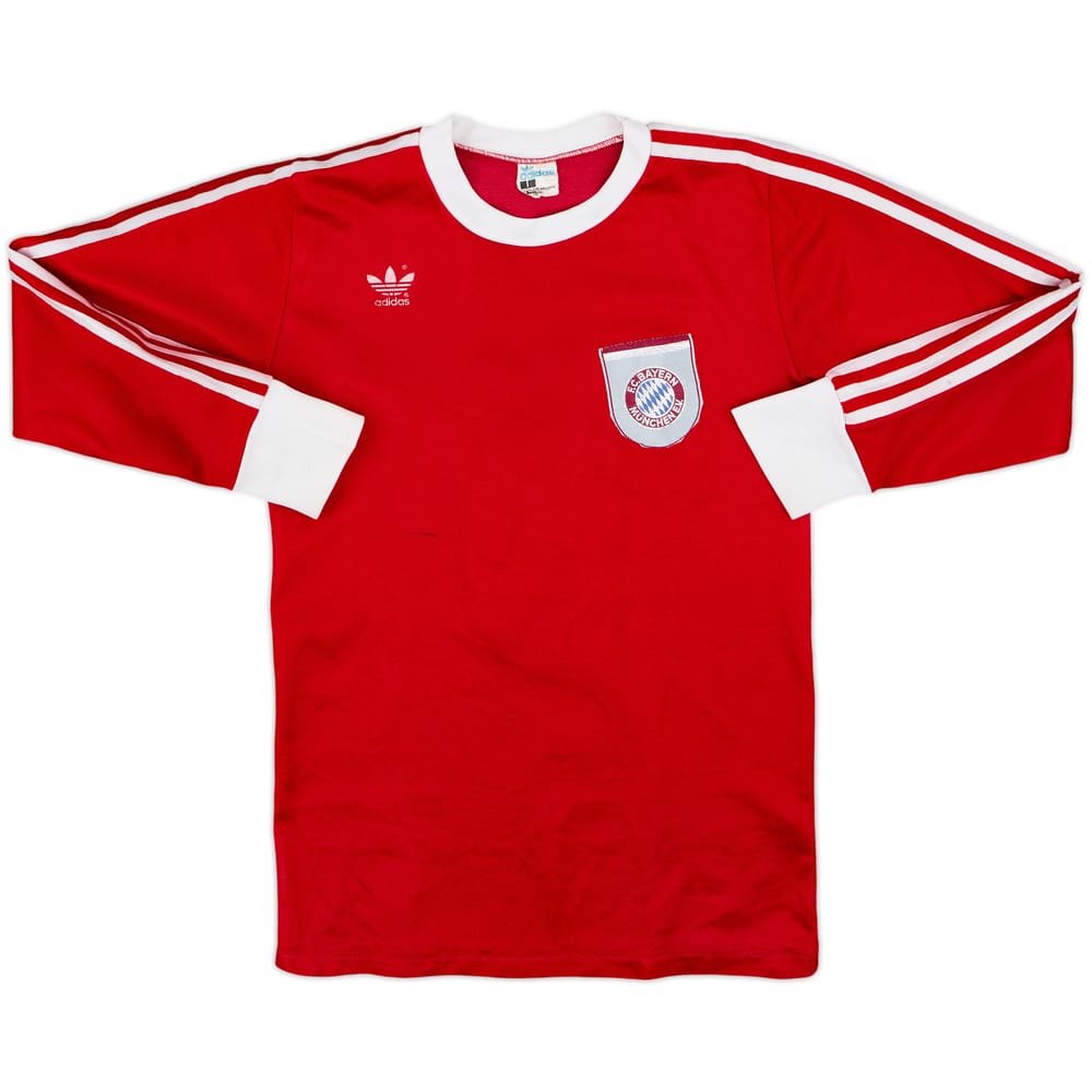 Camiseta adidas Template L/S del Bayern Munich 1980s #9 - 8/10 - (S)