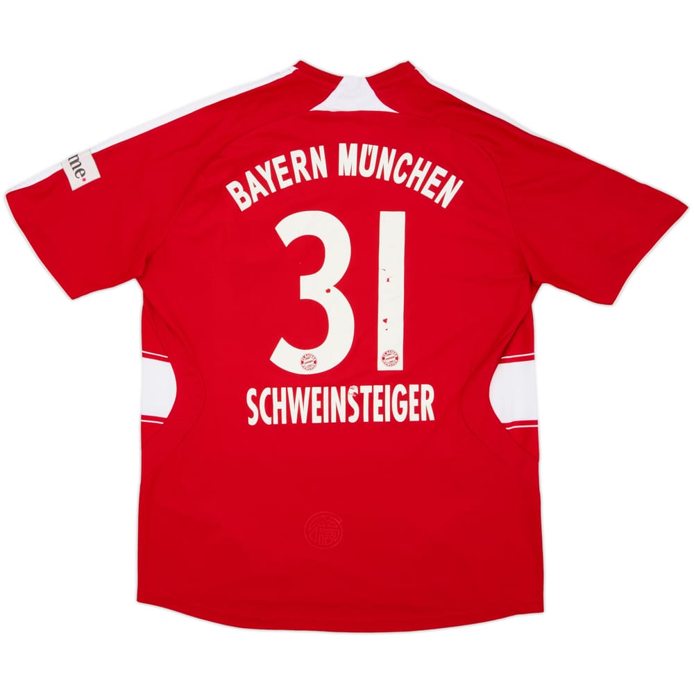 2008-09 Bayern Munich Home Shirt Schweinsteiger #31 - 5/10 - (L)
