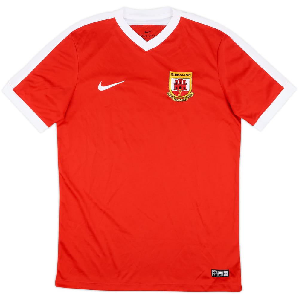 2017-18 Nike Template Shirt (Gibraltar) - 9/10 - (M)