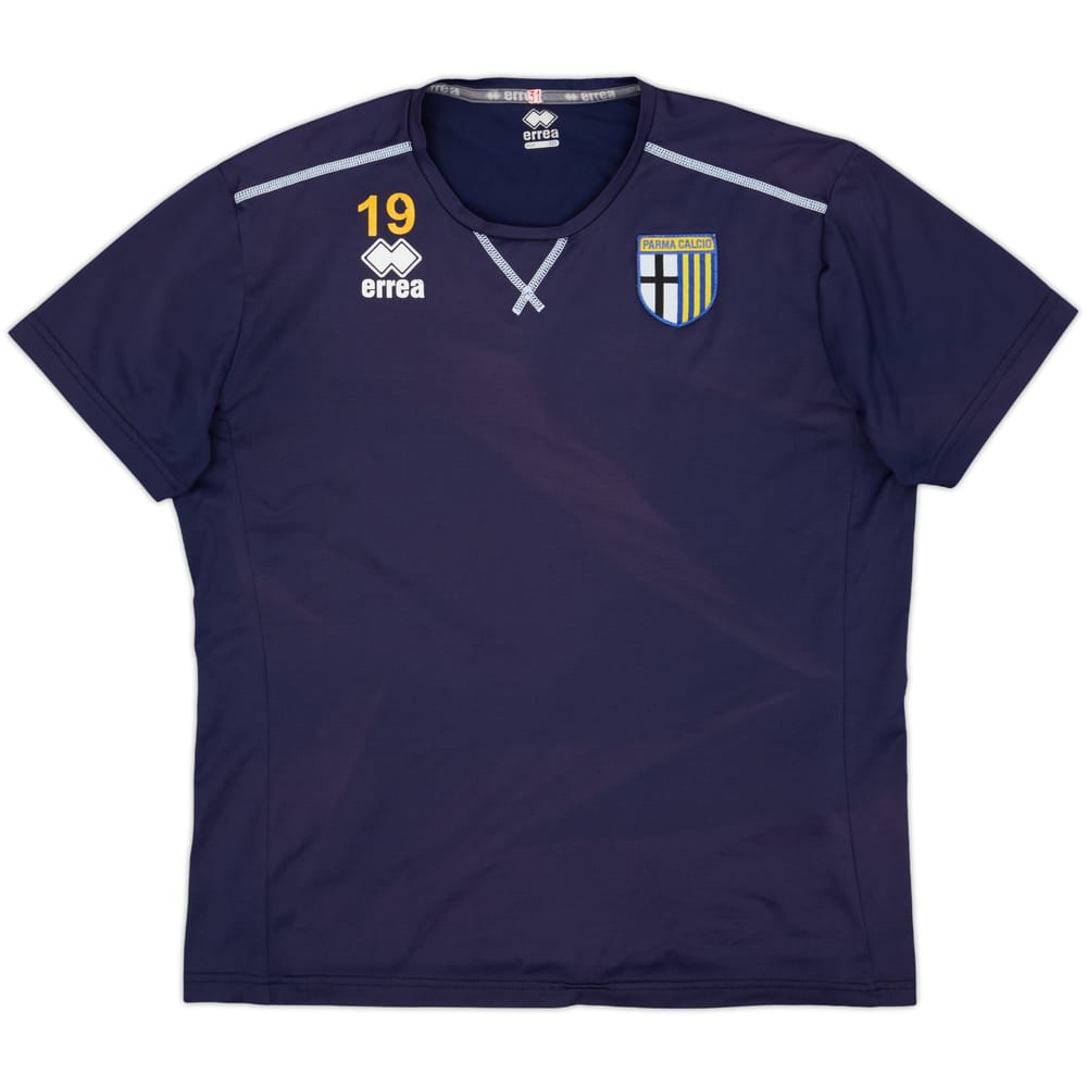 2018-19 Parma Errea Training Shirt #19 - 5/10 - (M)