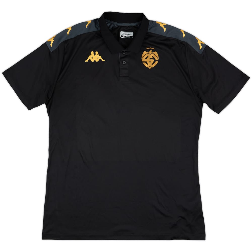 2023-24 Spezia Kappa Polo Shirt - 9/10 - (XXL)