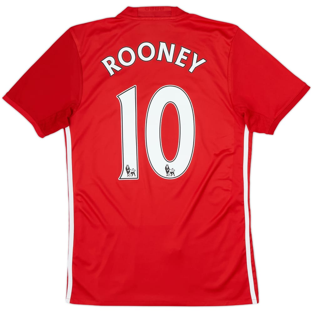 2016-17 Manchester United Home Shirt Rooney #10 - 6/10 - (S)