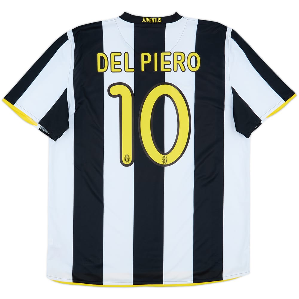 2008-09 Juventus Home Shirt Del Piero #10 - 10/10 - (XL)