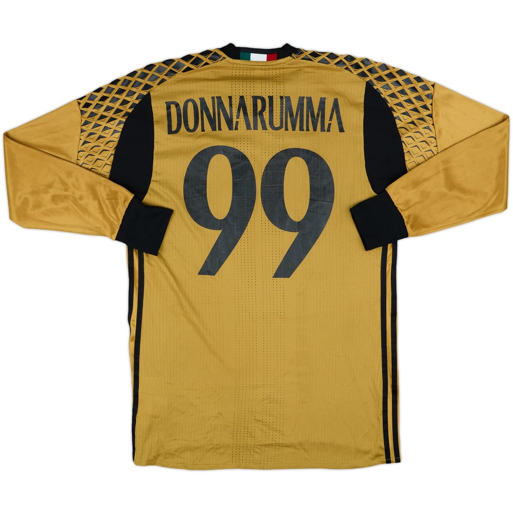 2016-17 AC Milan Player Issue GK Shirt Donnarumma #99 - 6/10 - (M/L)
