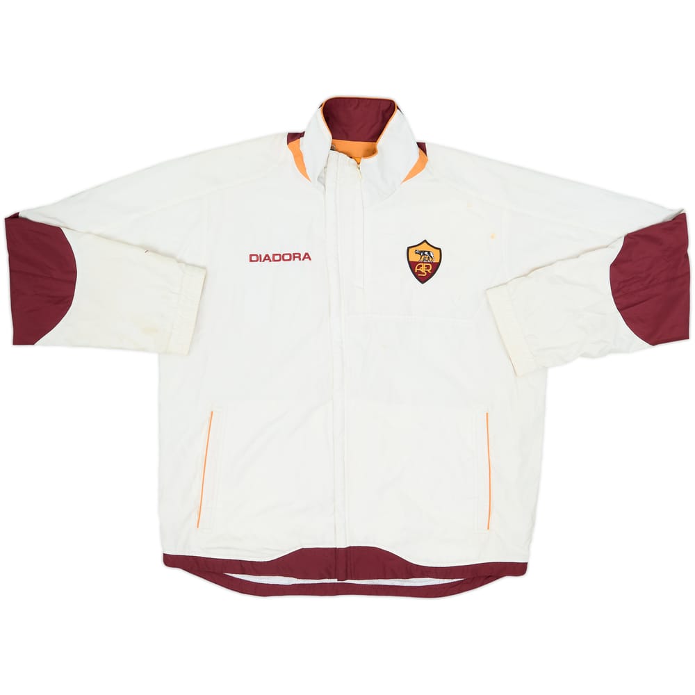 2005-06 Roma Diadora Track Jacket - 5/10 - (XL)