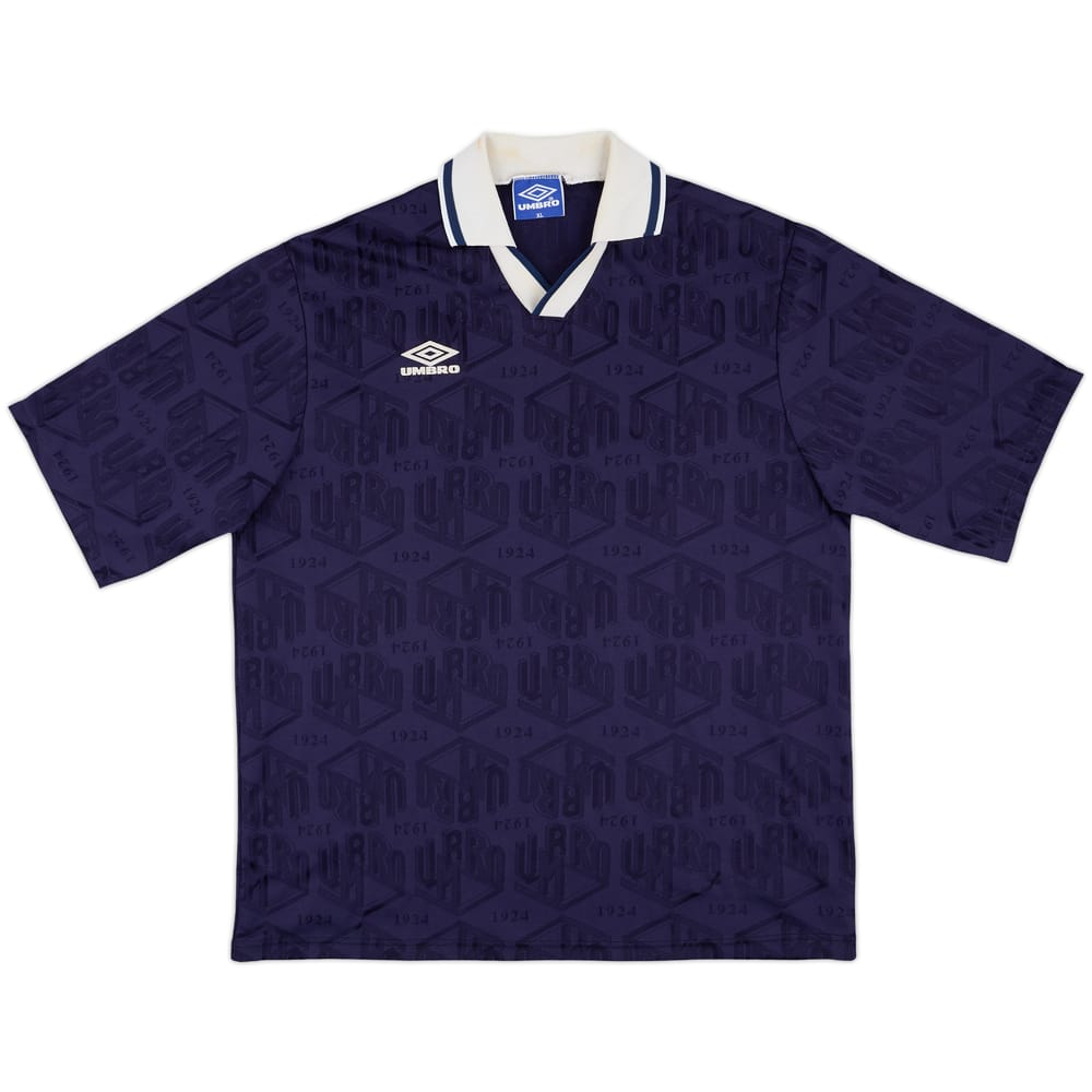 1990s Umbro Template L/S Shirt #4 - 9/10 - (XL)