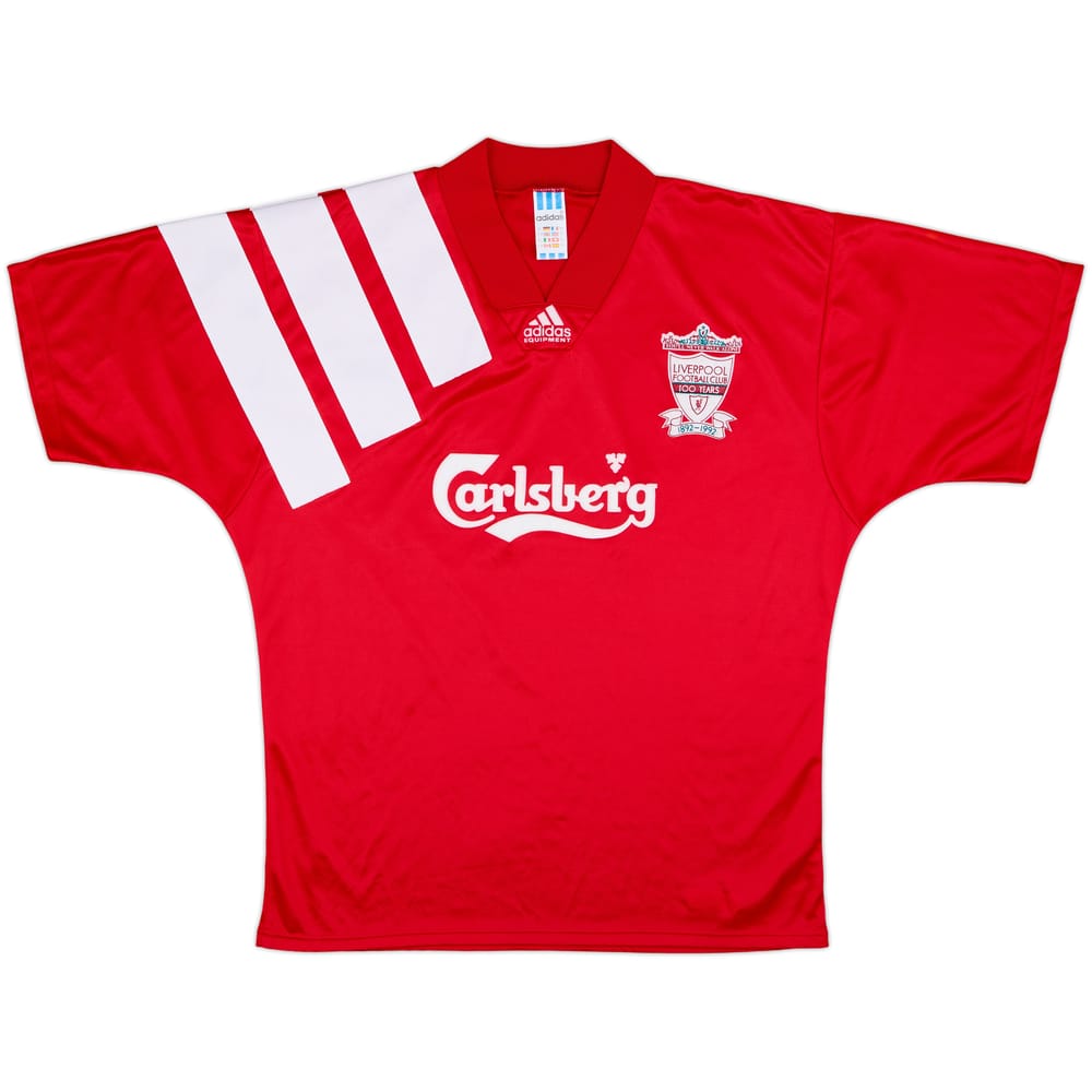1992-93 Liverpool Centenary Home Shirt - 8/10 - (XL)