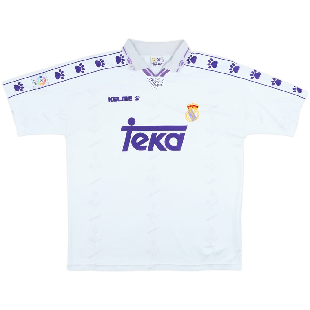 1994-96 Real Madrid Home Shirt - 5/10 - (L)