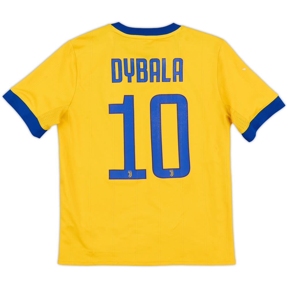 2017-18 Juventus Away Shirt Dybala #10 - 6/10 - (M.Boys)