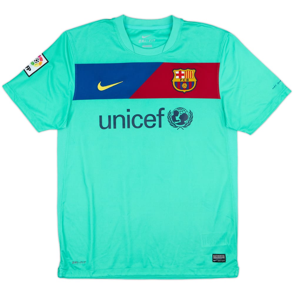 2010-11 Barcelona Away Shirt Messi #10 - 6/10 - (M)