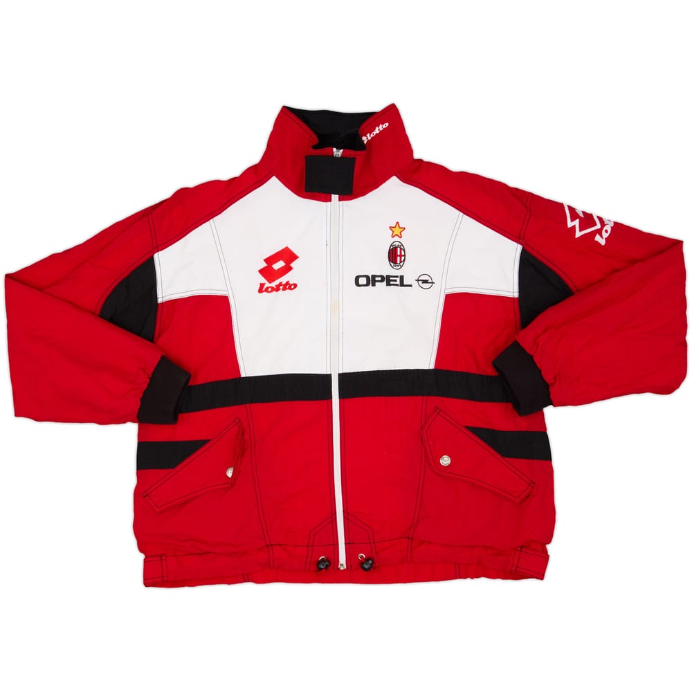 1995-96 AC Milan Lotto Track Jacket - 8/10 - (XL)